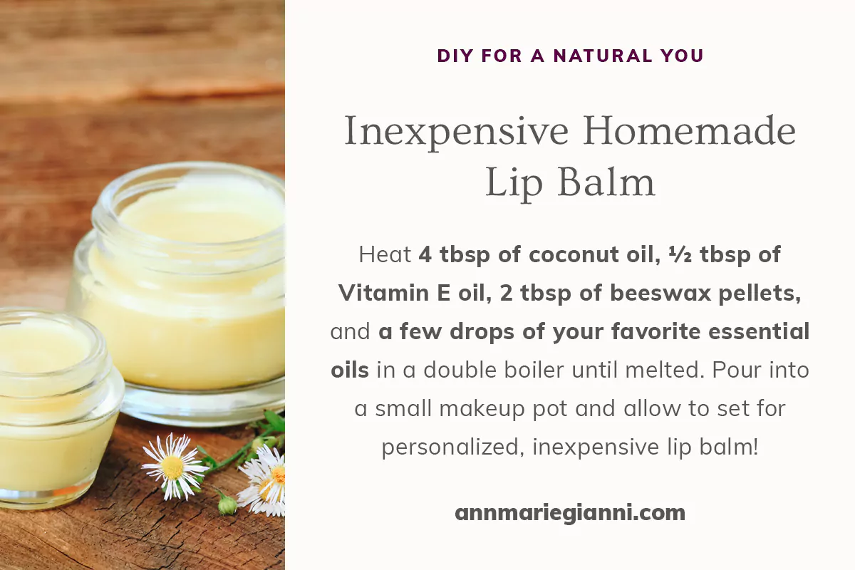 Upcycle Lip Balm Recipe