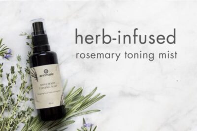 Announcing Our New Herb-Infused Rosemary Toning Mist Formula