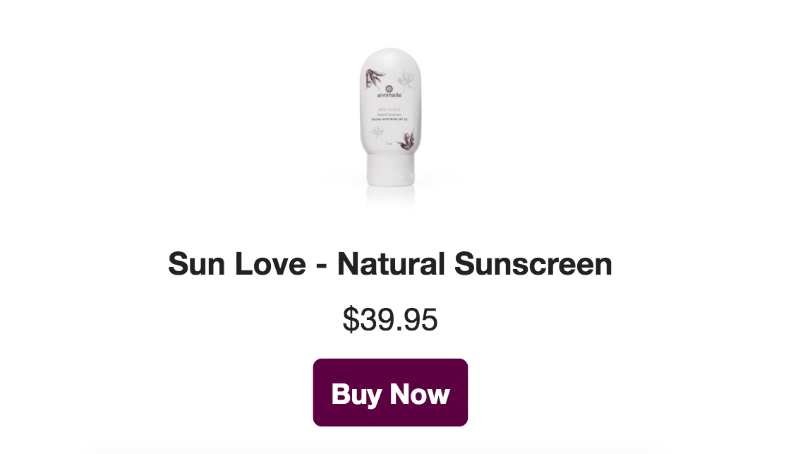 Sun Love Natural Sunscreen