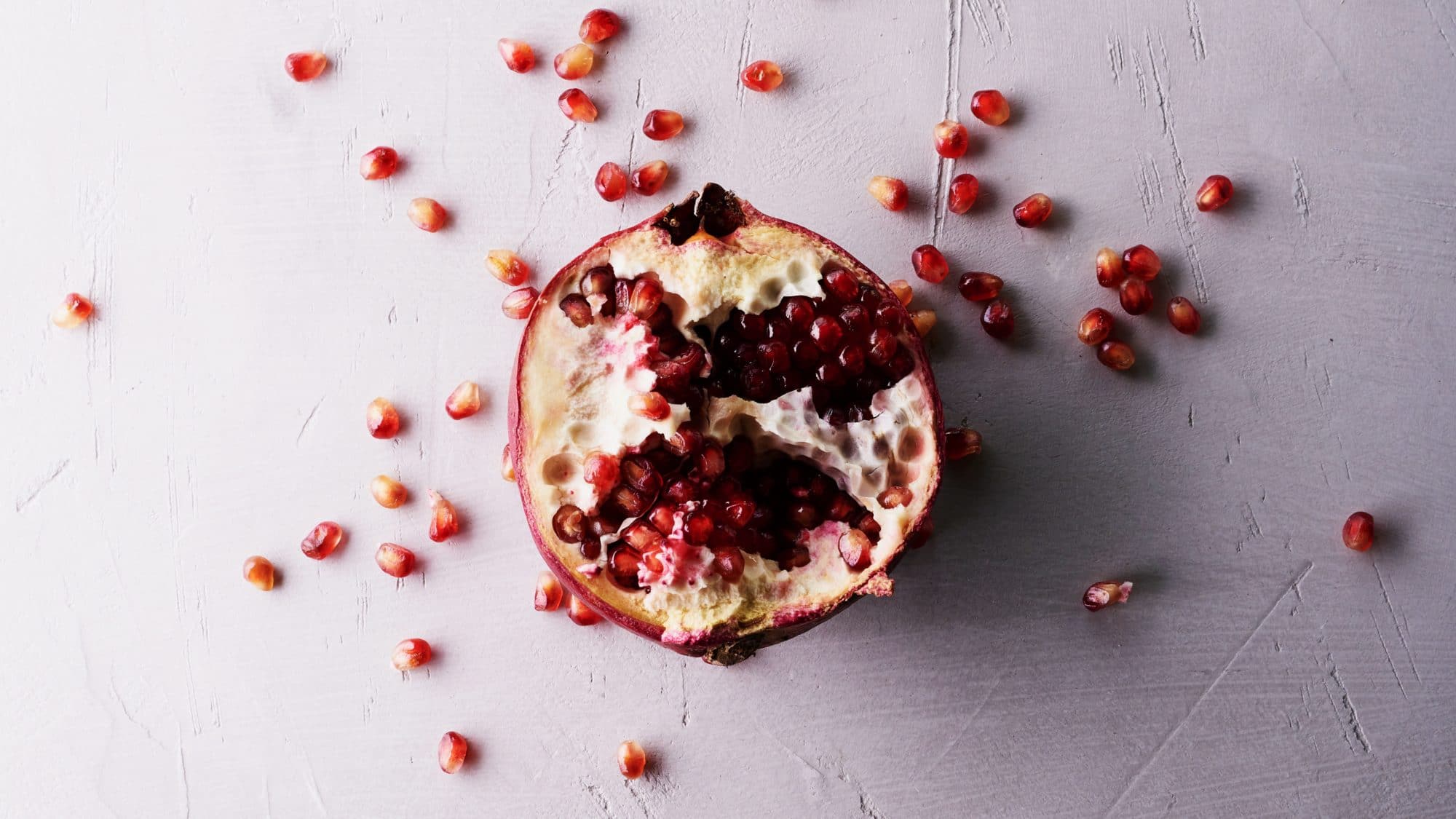 Pomegranate juice is really good at adding natural color to your lips.