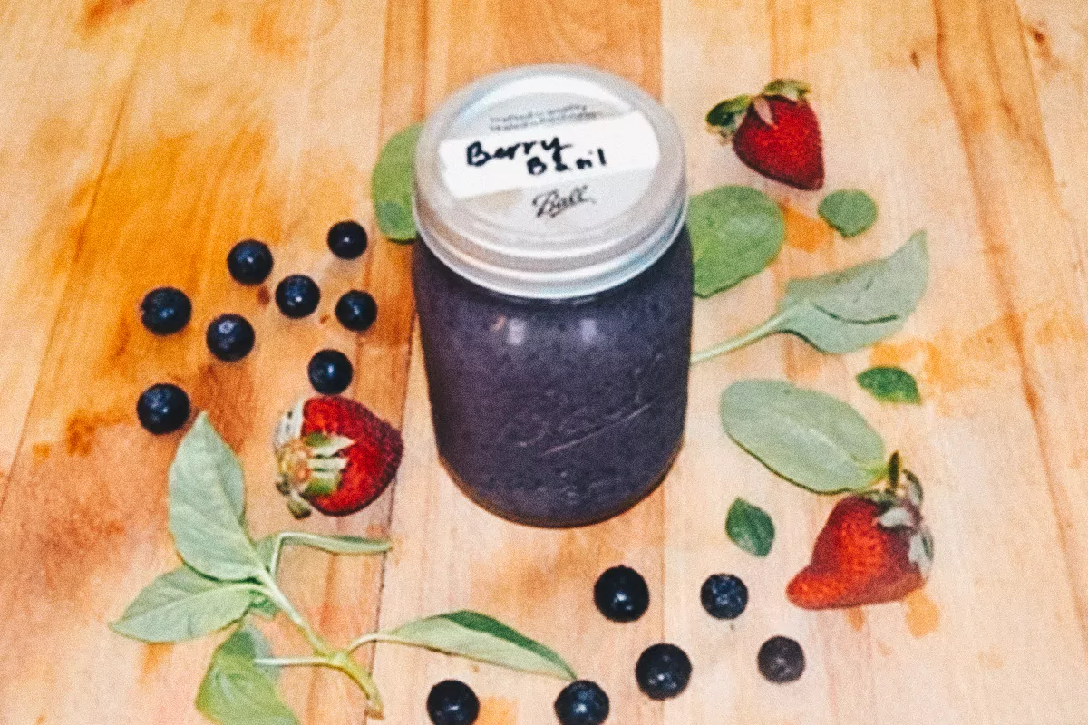 Berry Basil - Herbal Smoothie Recipes