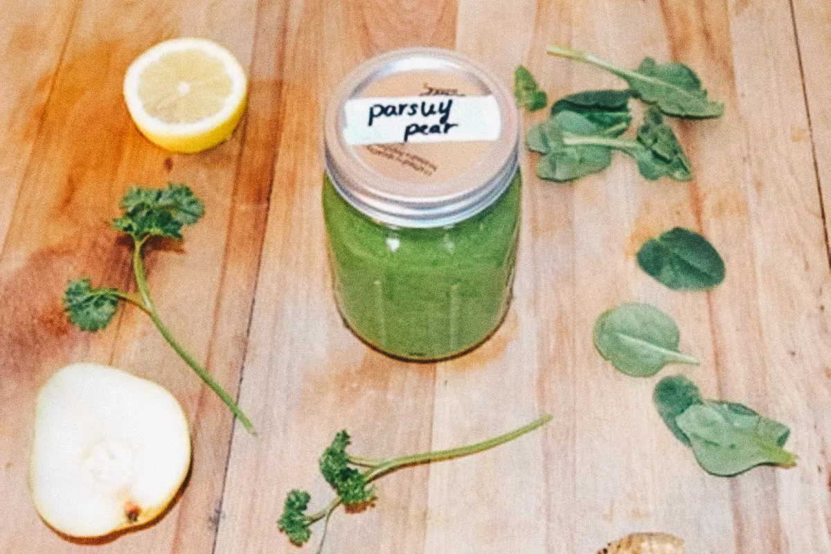 Parsley Pear - Herbal Smoothie Recipes