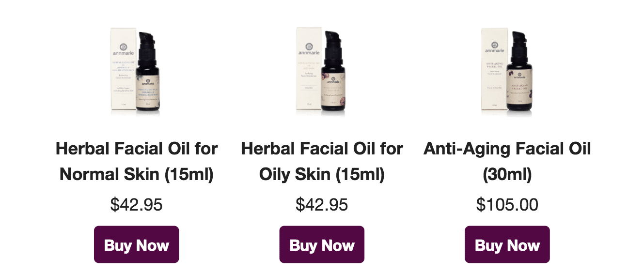 Facial Oils