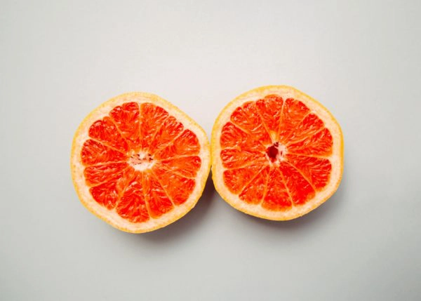 grapefruits to help reduce oil production in skin