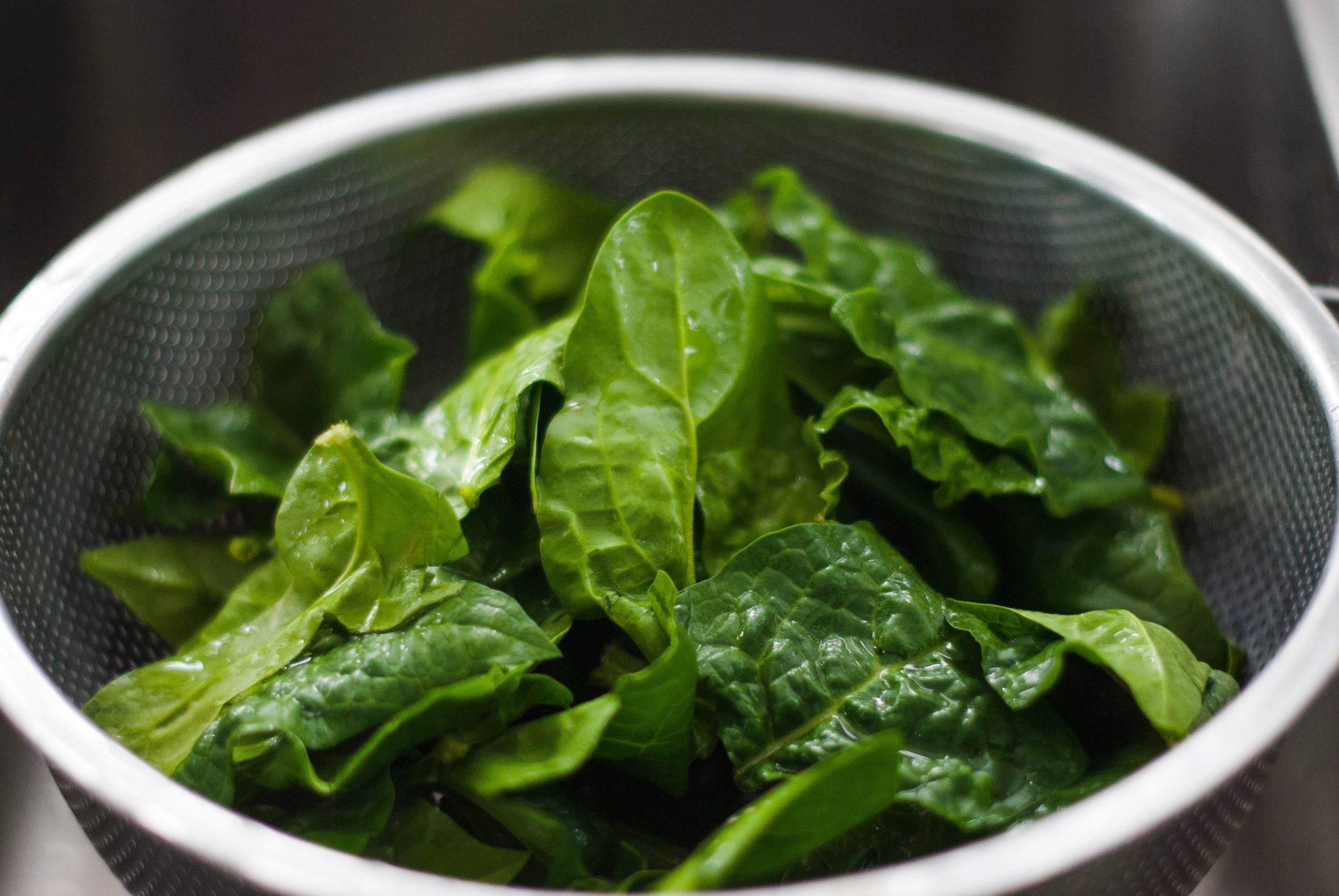 get rid of bloating spinach