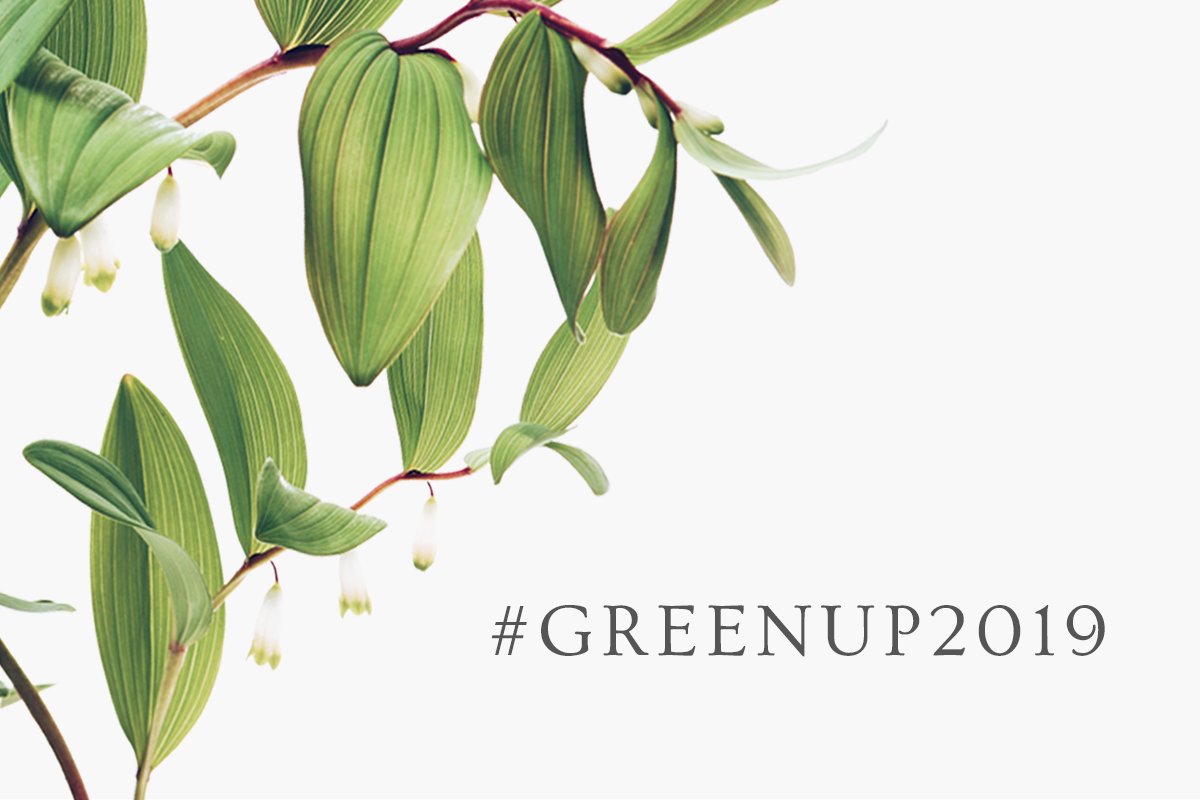 Start Your Year Right. Join Us For Our #GreenUp2019 Challenge. 1