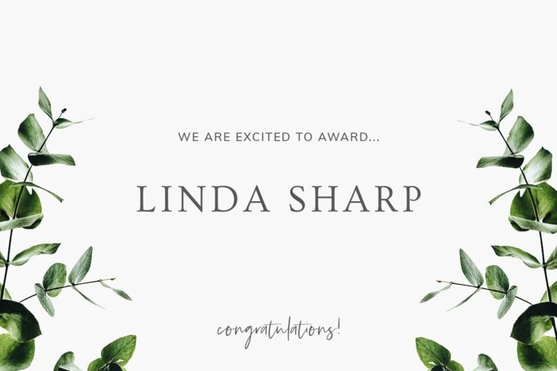 Announcing our 2018 Wild. Beautiful. Award Winner: Linda Sharp