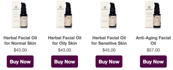 facial oils