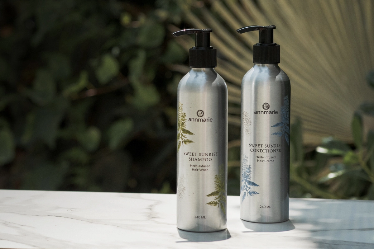 Meet our Sweet Sunrise Shampoo And Conditioner, The Missing Piece to Your Clean Beauty Routine