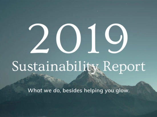 Annmarie Skin Care Sustainability Report: 2019