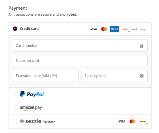 Our new partner, Sezzle (so you can enjoy now, pay later) 1