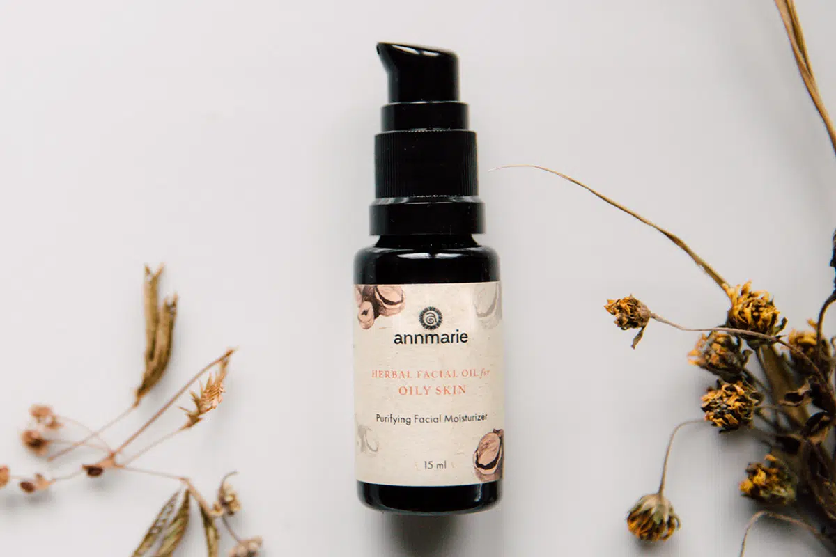herbal facial oil for oily skin