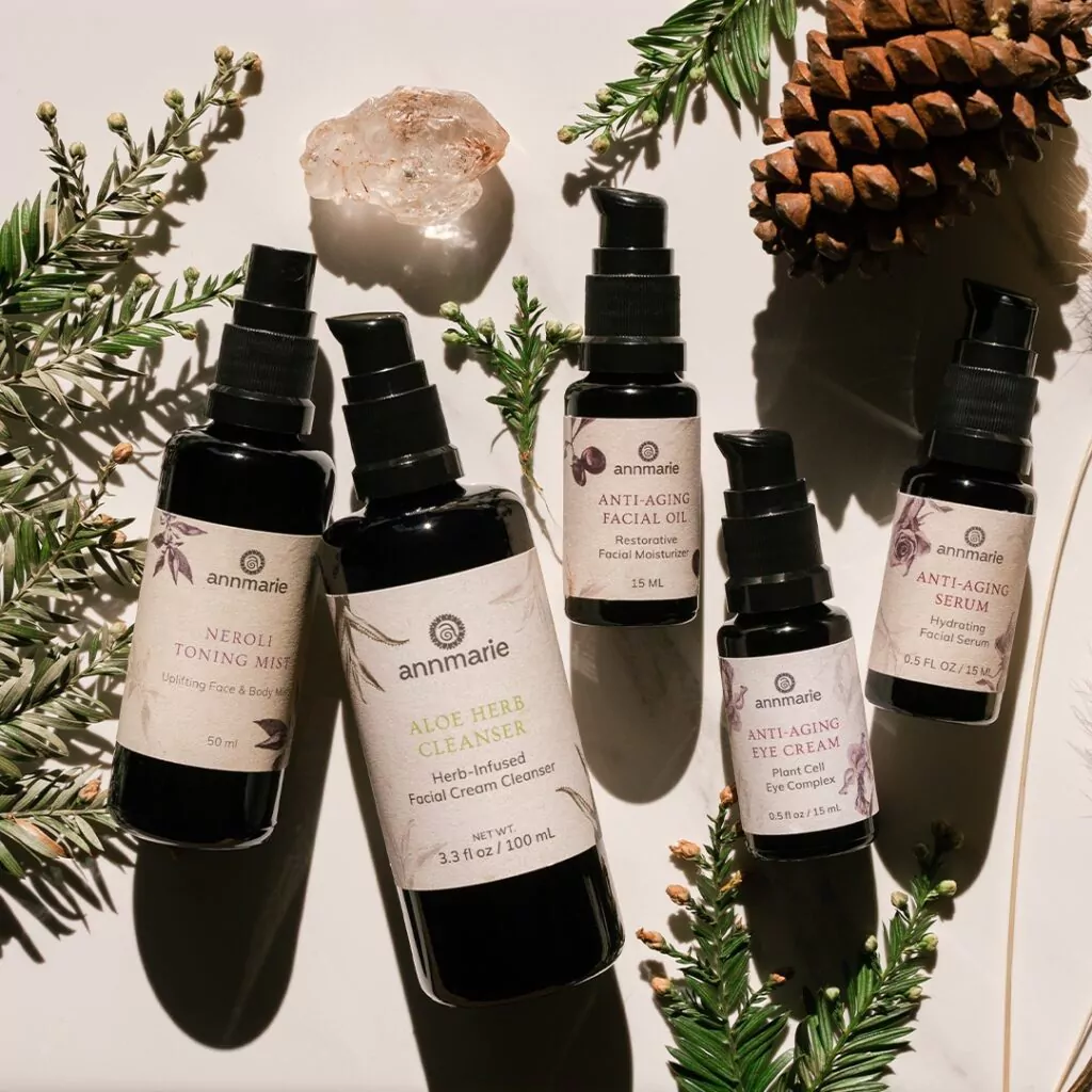 Image of skin care products