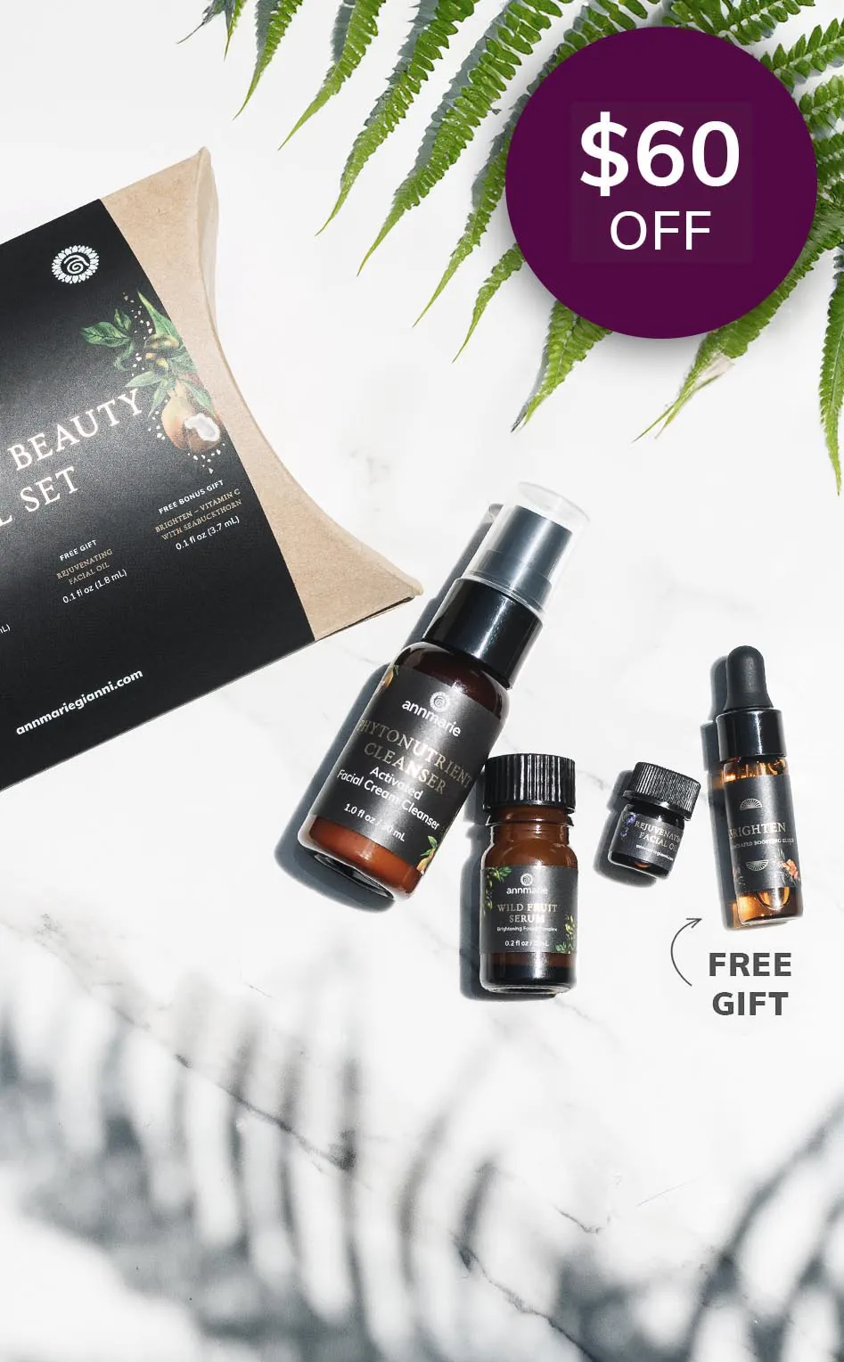 Save $60 off the Activated Beauty Trial. Comes with FREE GIFT: Brighten Boosting Elixir.