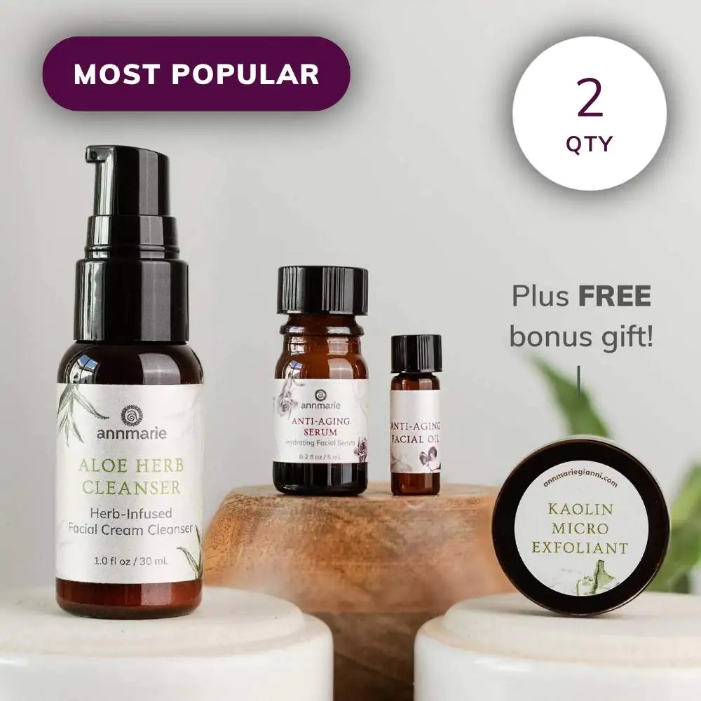 Most popular - 2 quantity of Clean Beauty Trial Set with Kaolin Micro Exfoliant sample
